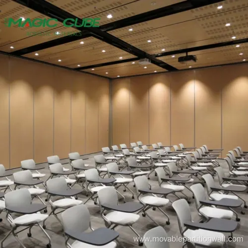 Exhibition hall decorative acoustic movable partition wall